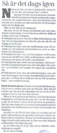 Brf st&auml;mma