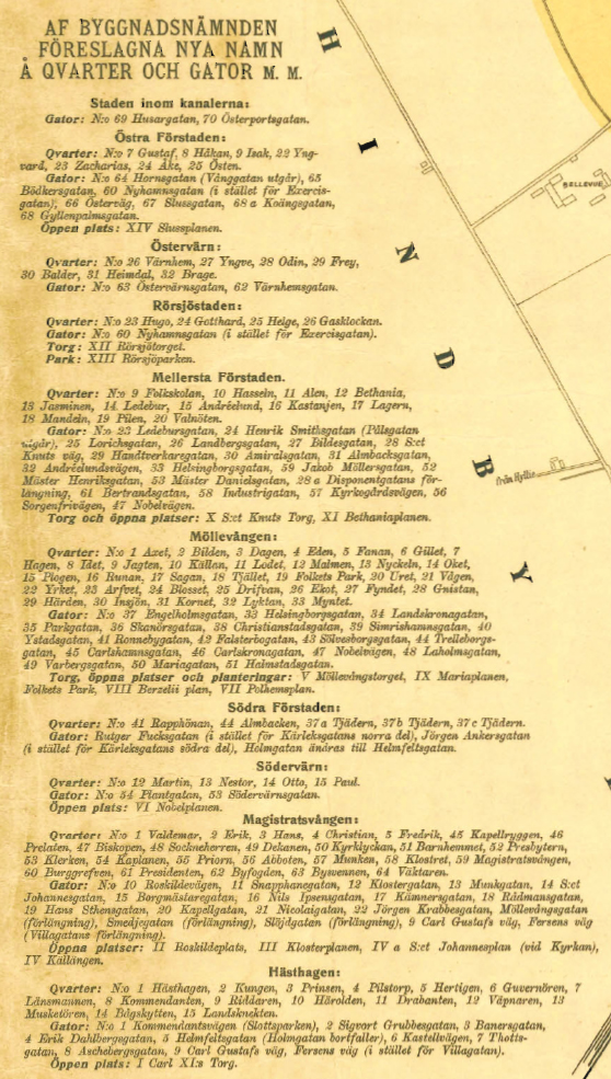 Text hörande till karta 95SO1 från 1904