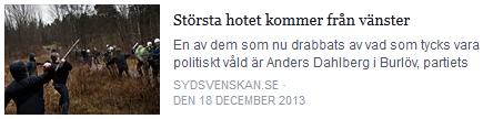 Klicka här för att gå till artikeln i SDS, 2013-12-18