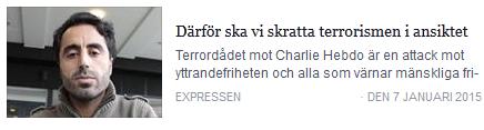 Klicka här för att gå till artikeln i Expressen, 2015-01-07