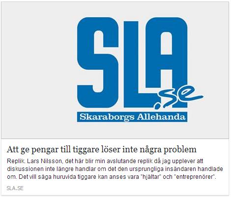 Klicka här för att gå till artikeln i Skaraborgs Allehanda, 2015-03-28