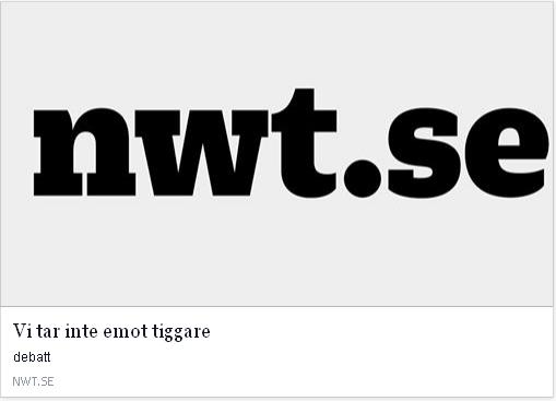 Klicka här för att gå till artikeln i NWT, 2015-04-22