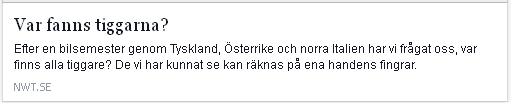 Klicka här för att gå till insändaren i NWT, 2015-05-27