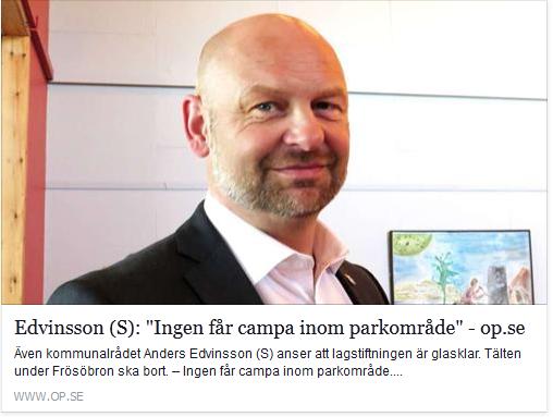 Klicka här för att gå till artikeln i ÖP, 2015-05-24