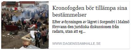 Klicka här för att gå till artikeln i Dagens Samhälle, 2015-12-03