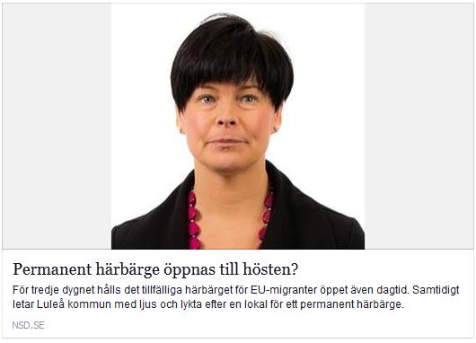 Annika Klefsjö. Klicka här för att gå till artikeln i NSD, 2016-01-08
