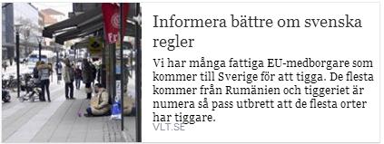 Klicka här för att gå till artikeln i VLT, 2016-01-25