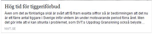 Klicka här för att gå till artikeln i NWT, 2016-10-18