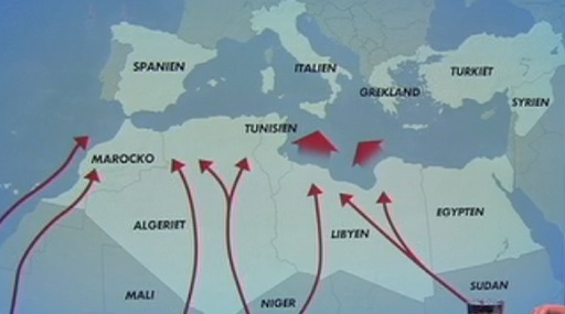Ekonomiska migranter från Afrika