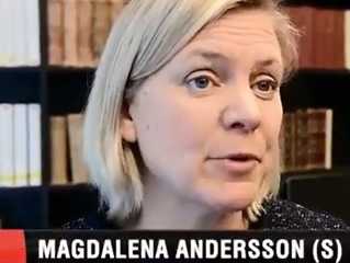 Magdalena Andersson (S), finansminister