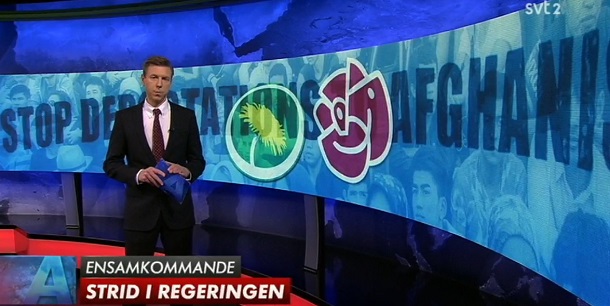 Ensamkommande, socialdemokrater mot socialdemokrater och miljöpartister